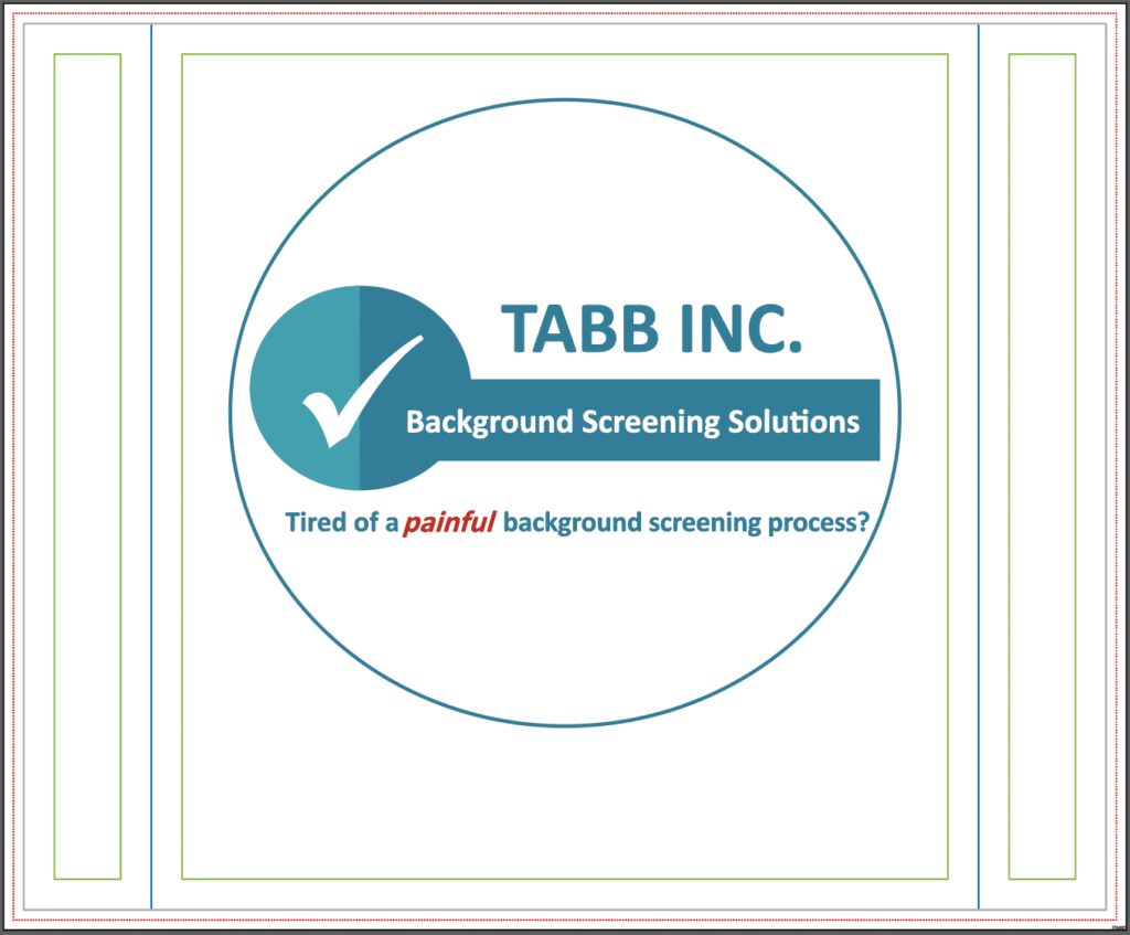 Logo for TABB INC. offering background screening solutions.